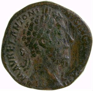 Münze, Sesterz, 179
