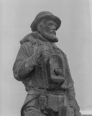 Denkmal, errichtet, anlässlich Grubenschließung, um 1913, Freiberg