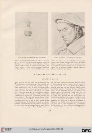Münchner Glaspalast 1926
