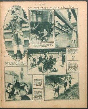 Los peligros que acechan a los niños [Fotografías]