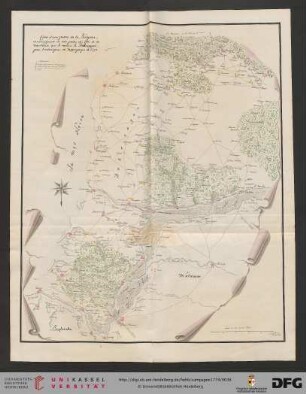 Carte d’une partie de la Bulgar...