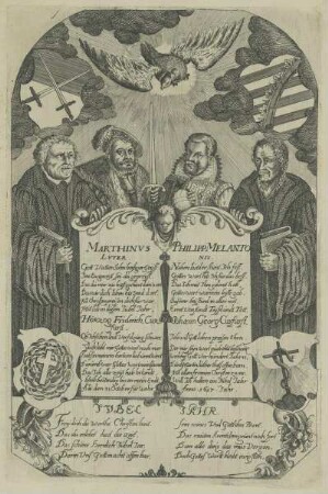 Gedenkblatt zur Jubelfeier der Reformation