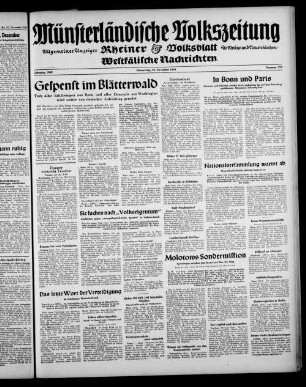 Münsterländische Volkszeitung : Rheiner Volksblatt : Westfälische Nachrichten : allgemeiner Anzeiger für Rheine und Neuenkirchen