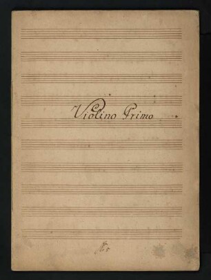 1-16, Violino I.