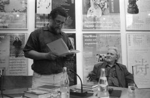 Brecht-Haus : Im Brecht-Haus: "Dichterleben" mit Richard Pietrass und Manfred Peter Hein