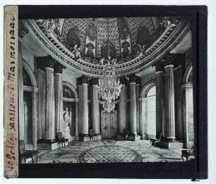 Potsdam, Sanssouci,Potsdam, Sanssouci Marmorsaal : Marmorsaal