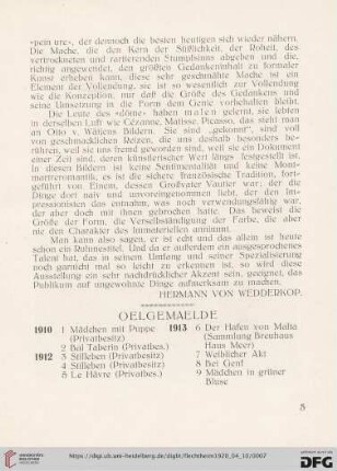 Oelgemaelde (Nr.1-37)