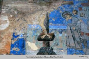 Die Ausmalung der Sankt Nikolauskirche : Die Ausmalung des nördlichen Querhauses : Die Kreuzigung Christi