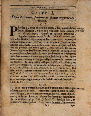 De privilegiis odiosis et poenalibus ... inauguraliter disputabit Lazarus Carolus Wölcker