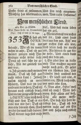Vom menschlichen Elend.
