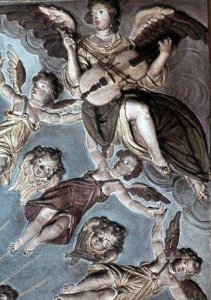 Der Name Gottes verehrt von den Chören der Engel
