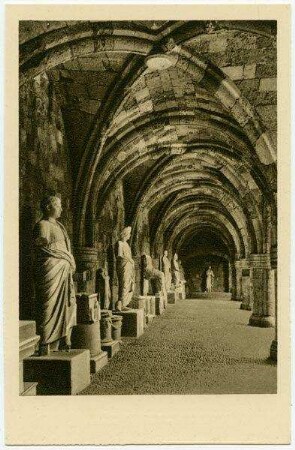 Rodi [Rhodos]. L'Ospedale dei Cavalieri. Museo: Loggiato inferiore.