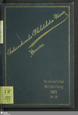 23.1901: Vertrauliche Mitteilung