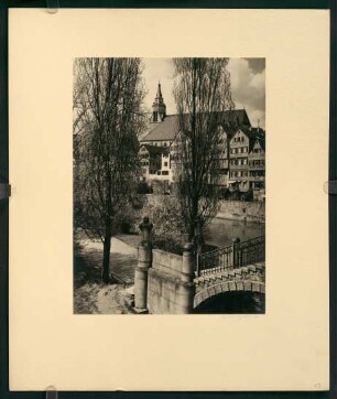 Tübingen von der Neckarbrücke