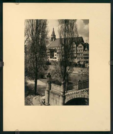 Tübingen von der Neckarbrücke