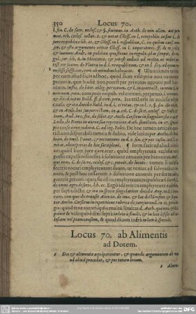 Locus 70. ab Alimentis ad Dotem