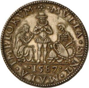 Medaille auf den Wohlstand der nördlichen und das Elend der südlichen Provinzen, 1597