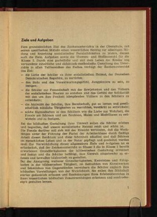 Ziele und Aufgaben