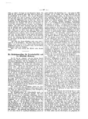 Die Reichskommission für Arbeiterstatistik und die öffentliche Meinung