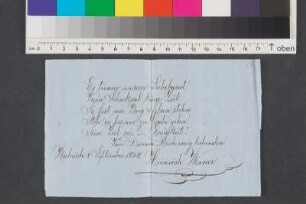 Einträge Bl. 27 - 30