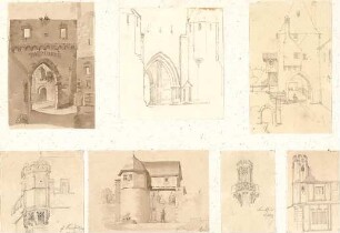 Lange, Ludwig; Lange - Archiv: V.2 Gotik vorw. Deutschland (Profanbauten) - Ansichten, Details