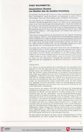 Geschichtlicher Überblick und Überblick über die räumliche Entwicklung