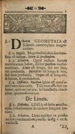 Anselmi Desing Auxilia geometrica : ad tyrocinium et contemplationis et usus accomodata