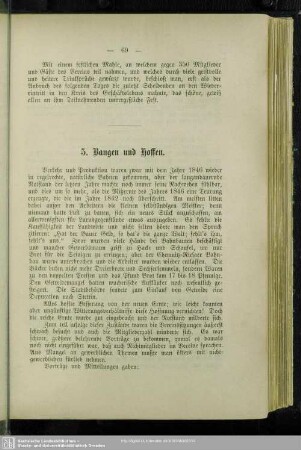 5. Bangen und Hoffen