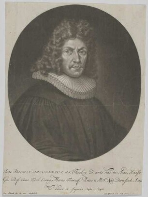 Bildnis des Joh. Daniel Arcularius