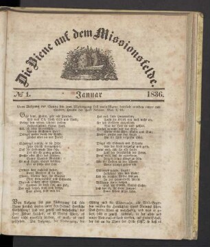 N° 1. Januar 1836