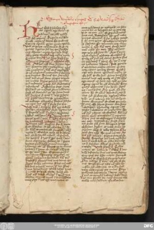 [Hugo de Sancto Victore [?]: Expositio super regulam beati Augustini]