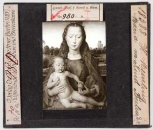 Hans Memling: Maria mit Kind. Berlin (Stoedtner-Nr. 18588)
