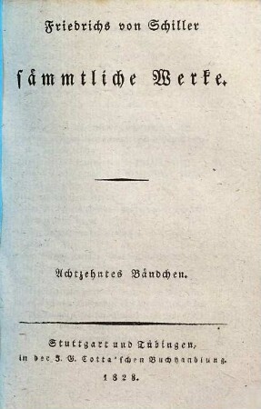 Sämmtliche Werke, 18