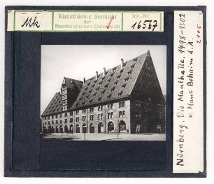 Nürnberg: Markthalle, 1498-1502 erbaut