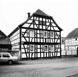 Fachwerkwohnhaus; Babenhausen, Kirchstraße 9
