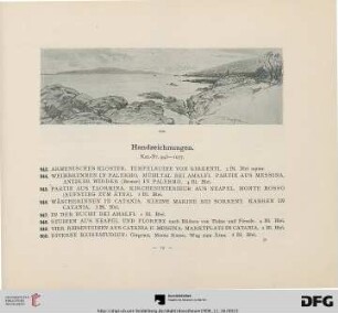 Handzeichnungen (Nr. 943-1077)