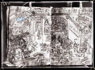 Szene aus dem Bauernkrieg