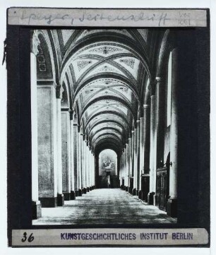 Speyer, Dom : Innenansicht, S-Seitenschiff, Blick nach O
