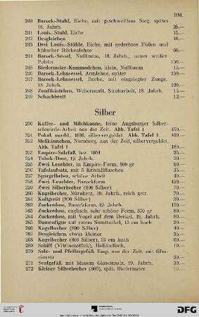 Silber (Nr. 250-299)