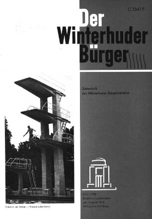 Heft I / 197 : Zeitschrift des Winterhuder Bürgervereins Heft I/1979 Erscheiungszeitraum: Juli/August 1979