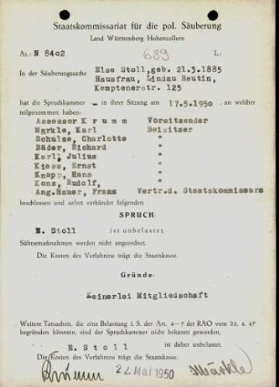 Stoll, Else