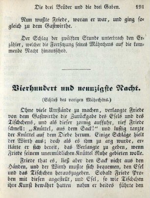Vierhundert und neunzigste Nacht