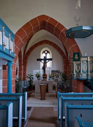 Ev. Kirche; Laubach, An der Kirche 5