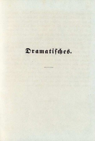 Dramatisches