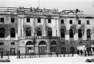 Die Ruine des Berliner Sportpalastes