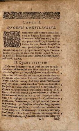 Josiae Nolden, I.U.D. Trebatius. De Officio, Iure, Dignitate, Et Privilegiis Consiliarii : Synoptice explicatus