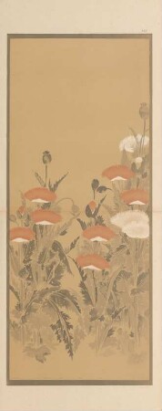ACF. Kakemono - Mohnblumen