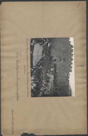 Feierlicher Umzug in Konstantinopel am Tage der Ausrufung des Sultans als Ghazi