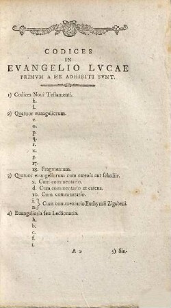 Novum Testamentum XII Tomis distinctum graece et latine, [3]. Evangelium sec. Lucam