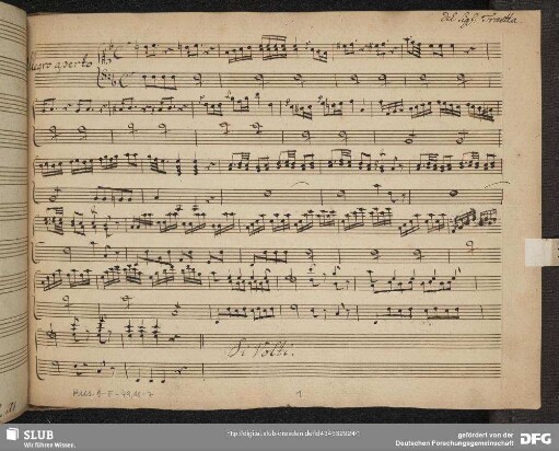 Armida. Excerpts - Mus.1-F-49,11-7 : S, i, b